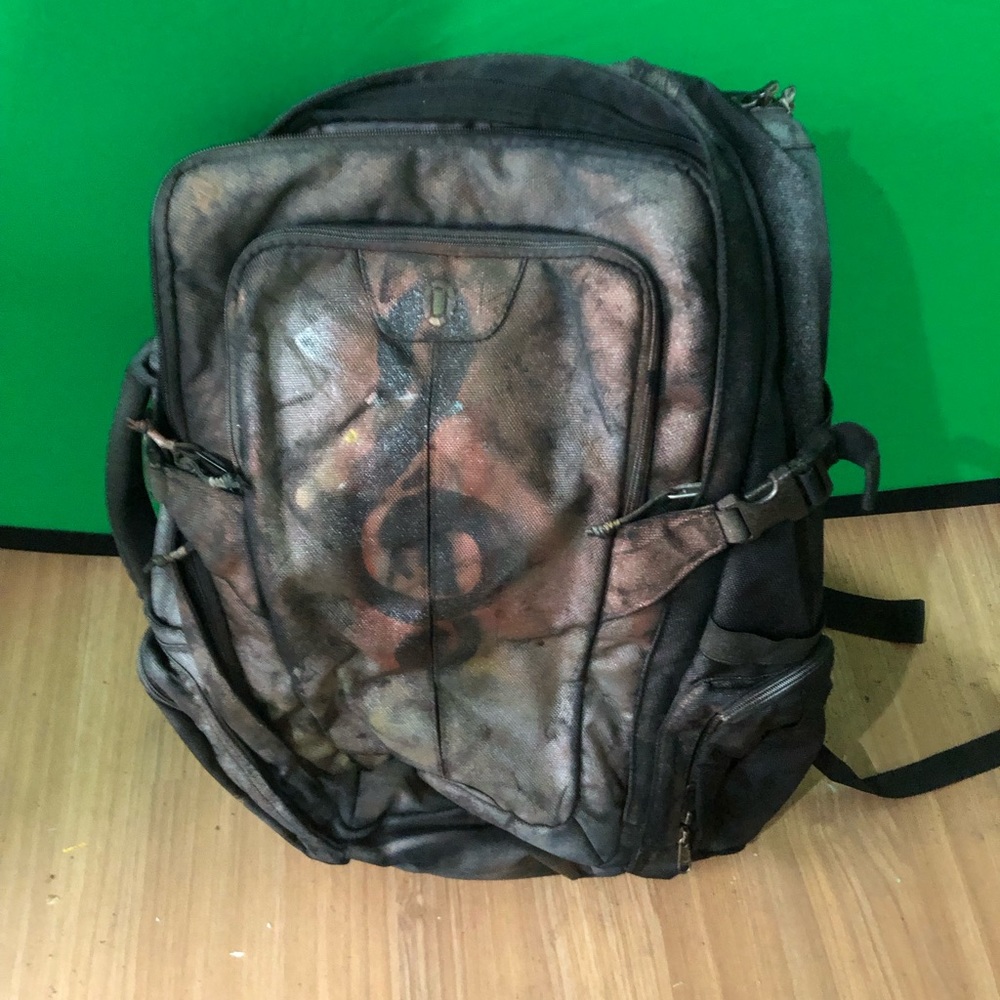 Handpainted Tortuga backpack